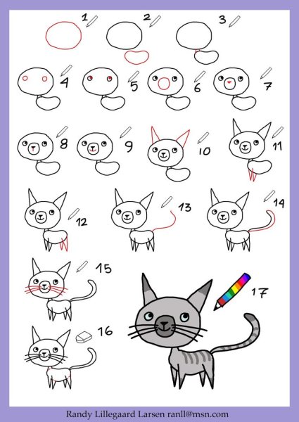 Нарисовать рисунок ката