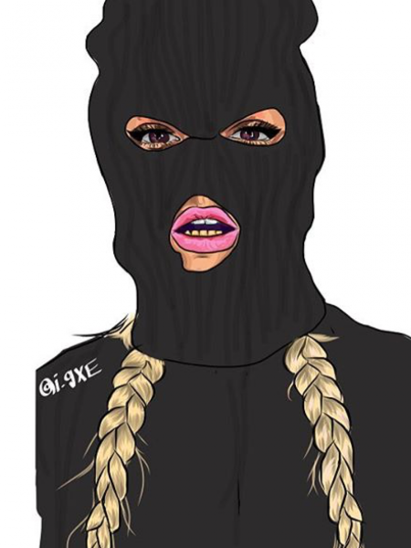 Чел в Балаклаве арт