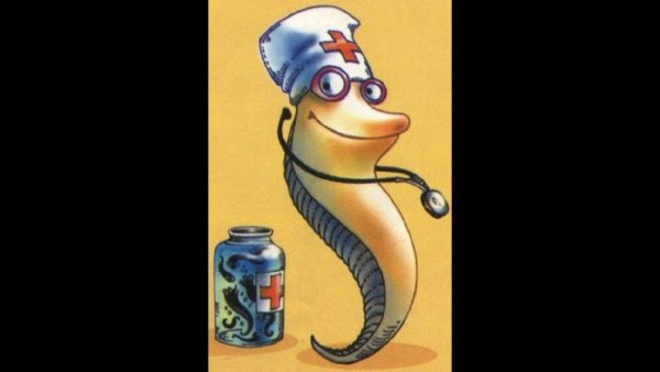 Пиявки мультяшные