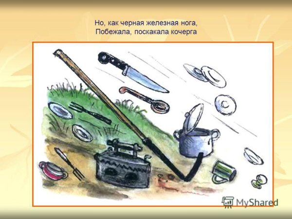 Федорино горе посуда убежала