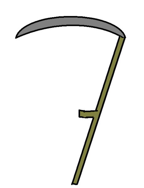 Цифра 7 коса и Кочерга