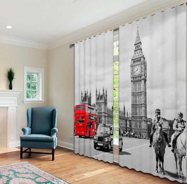 Шторы в стиле Лондон