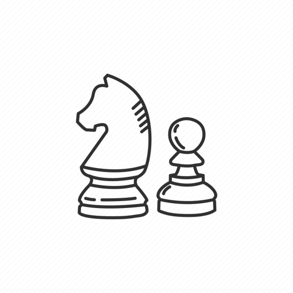 Рисуем пешку шахматы