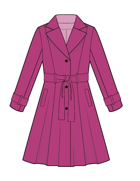 Пальто мультяшное