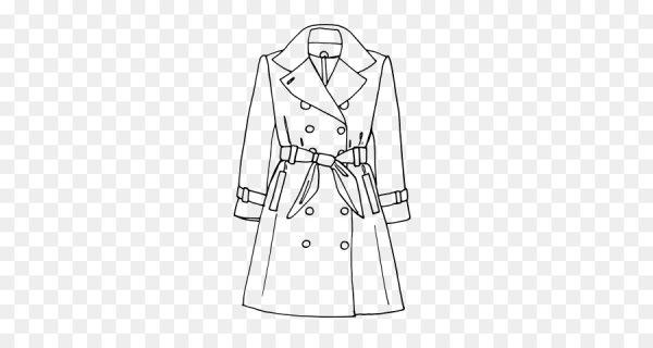 Пальто раскраска