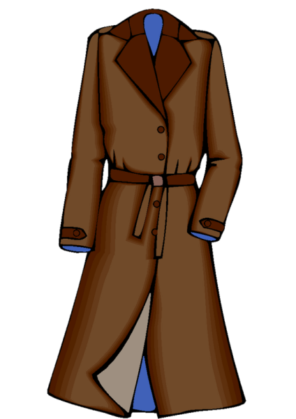 Пальто иллюстрация