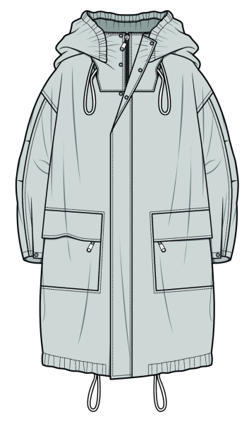 Ветровка эскиз