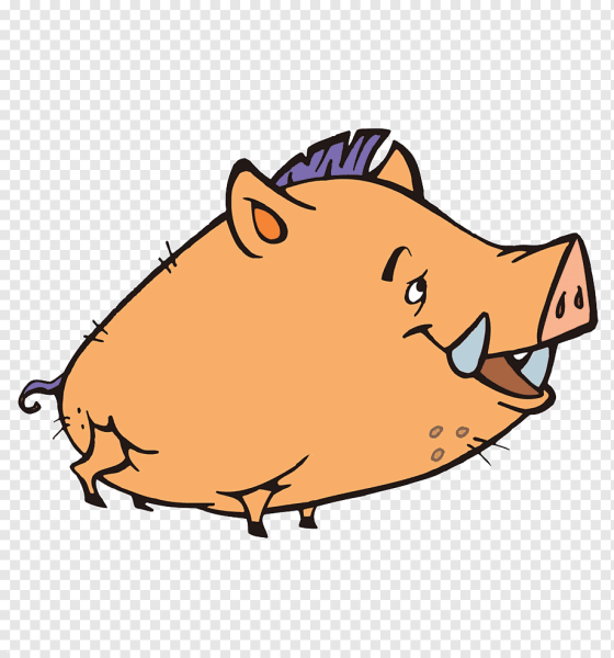 Кабан рисунок