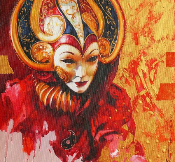 Венецианские маски искусство