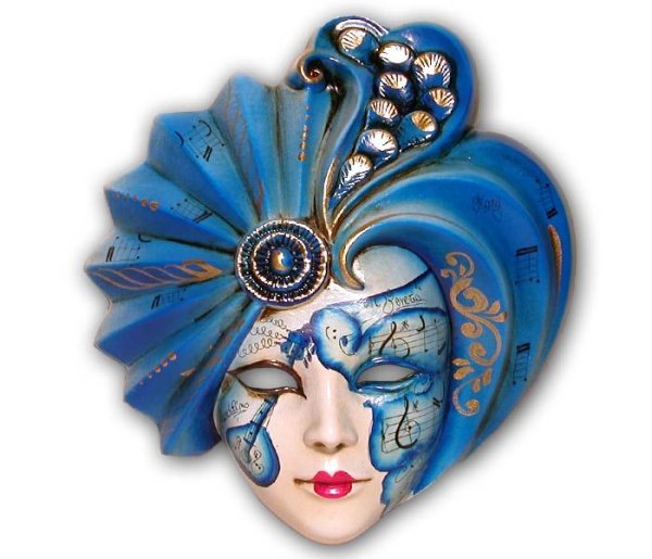 Цветные карнавальные маски