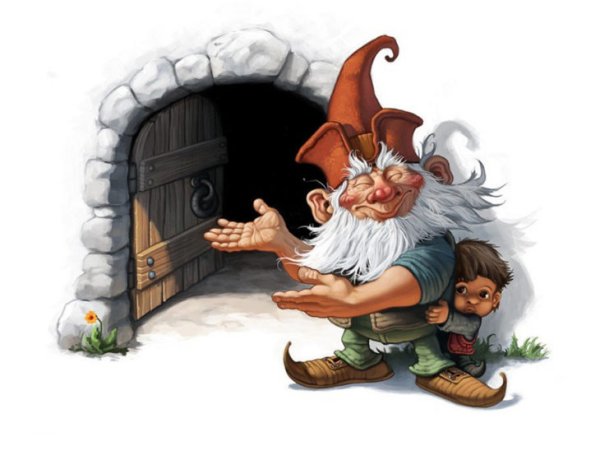 Домовой мультяшка