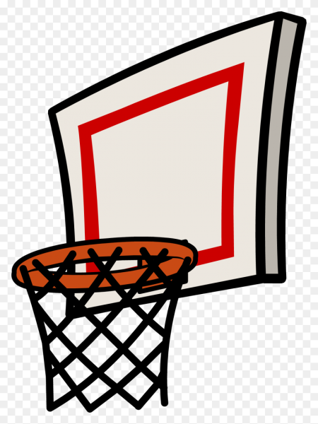 Баскетбольное кольцо мультяшное