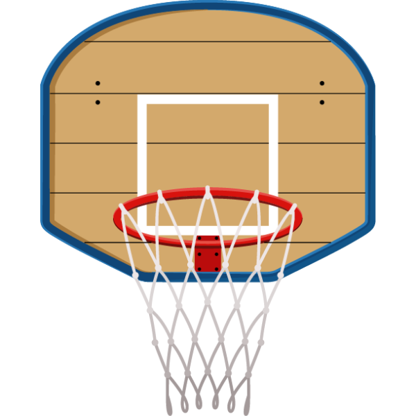 Баскетбольная сетка на прозрачном фоне