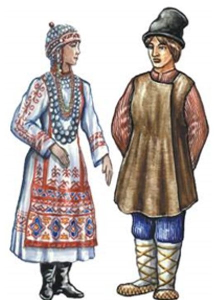 Национальные костюмы народов России чуваши