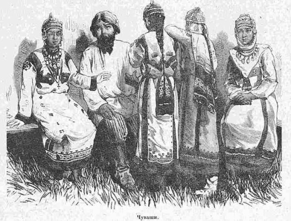 Народы Поволжья в 17 веке Мордава