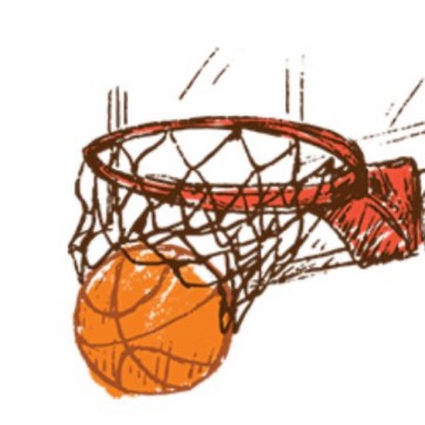 Баскетбольное кольцо нарисовать