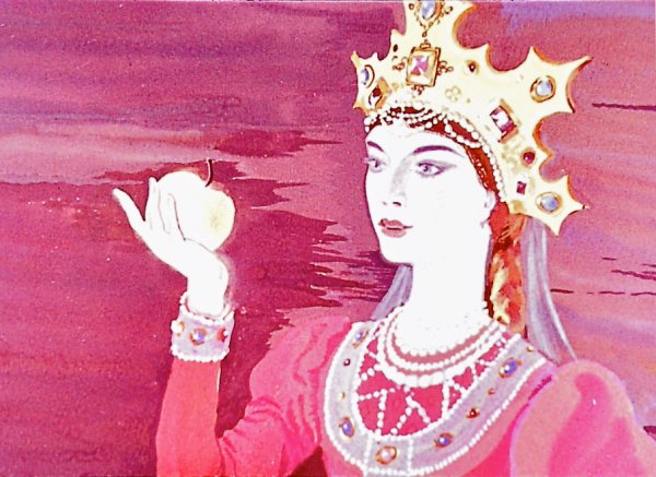 Сказка о мёртвой царевне и семи богатырях иллюстрации к сказке