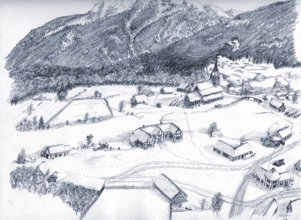 Зарисовки местности