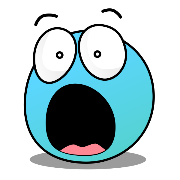 Испуганная рожица