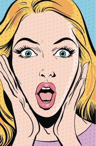 Иллюстрации в стиле поп-арт