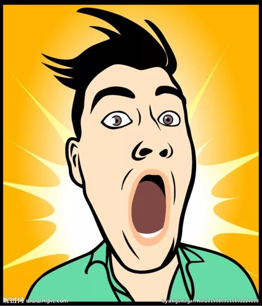 Удивленное лицо мультяшное