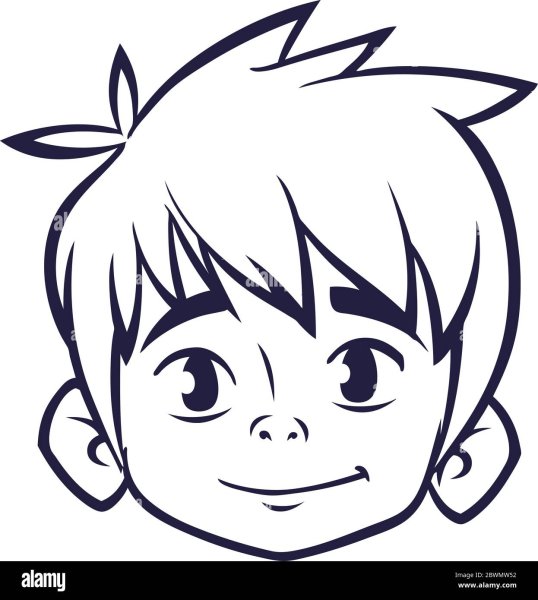 Эскиз головы человека