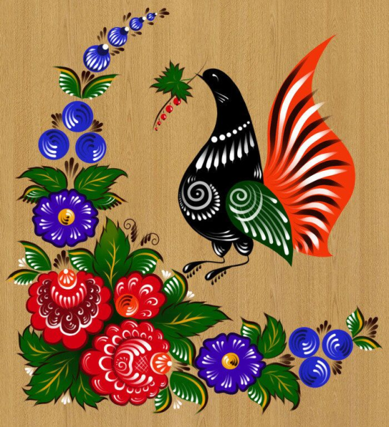 Узоры для росписи по дереву