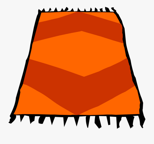 Коврик нарисованный