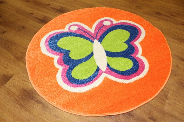 Коврик круглый мультяшный