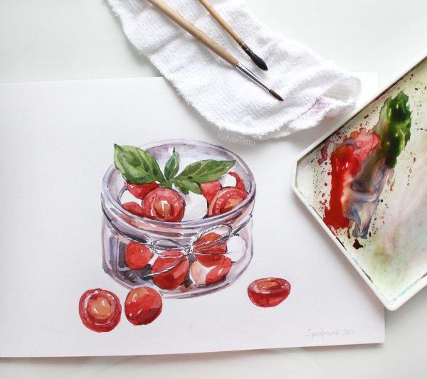 Скетчинг иллюстрации простые