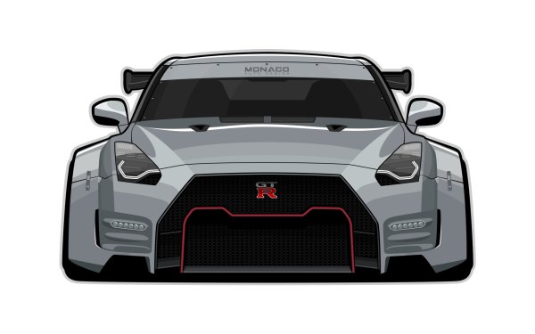 Nissan GTR r35 vector