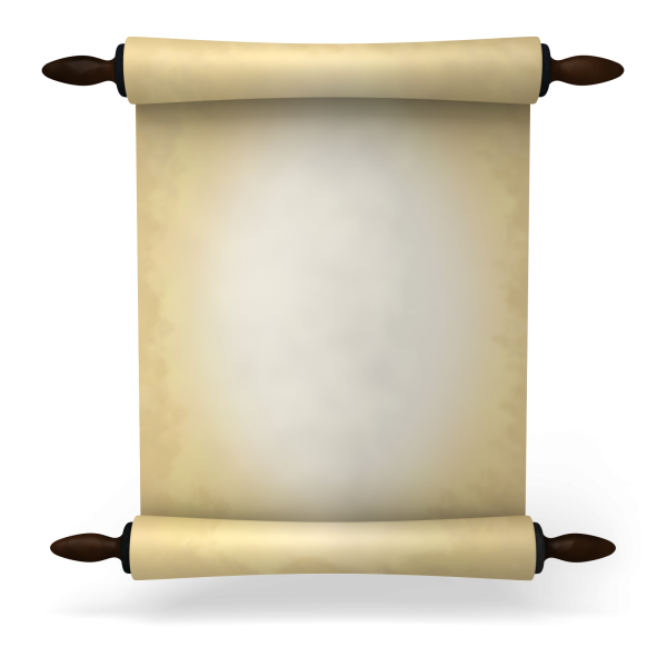 Развернутый свиток