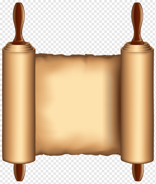 Свиток на прозрачном фоне