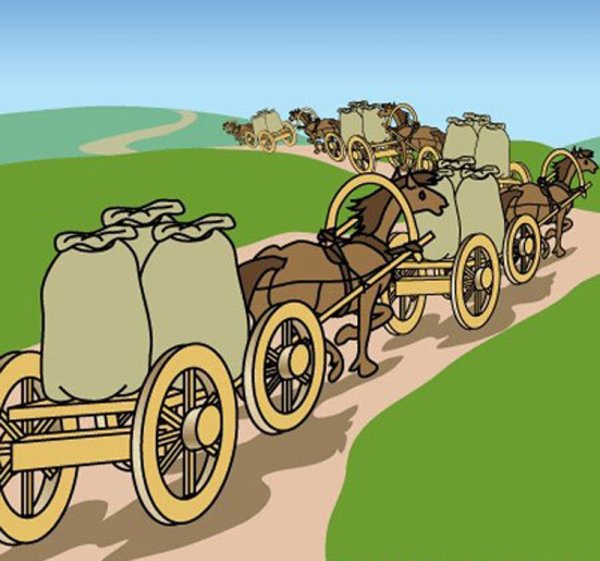 Обоз картинка