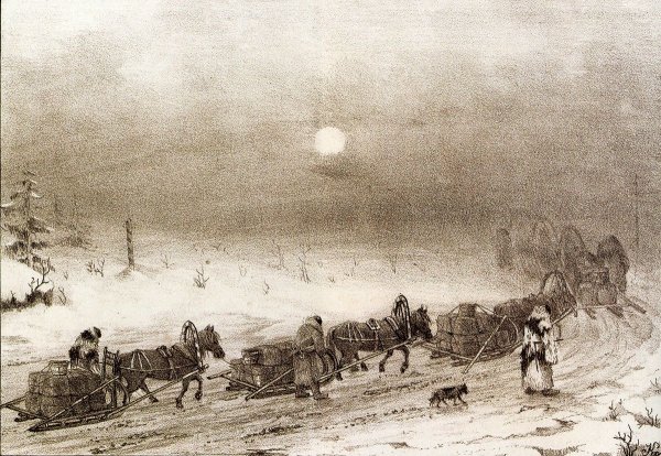 Сибирский тракт 19 век