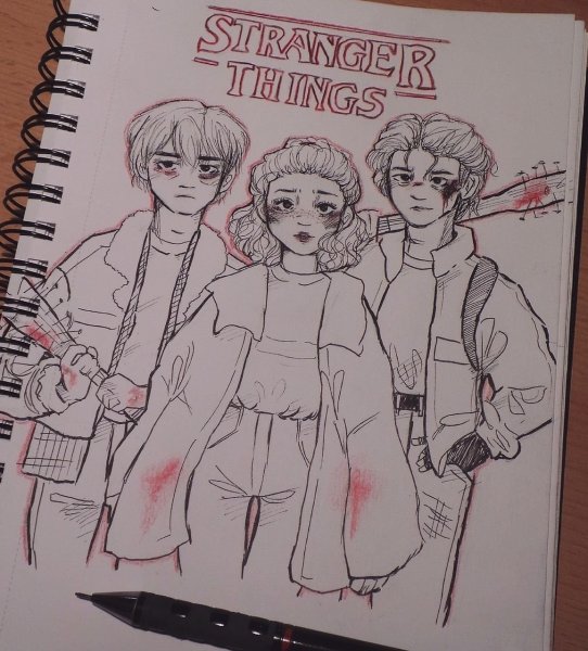 Очень странные дела скетчи