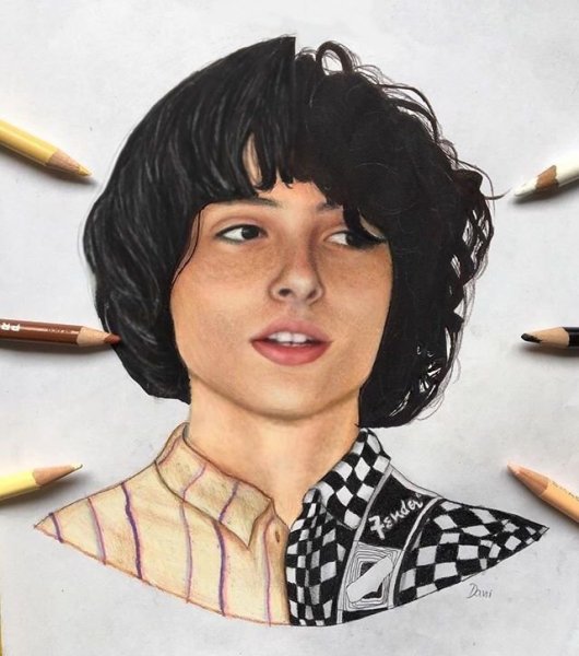 Финн Вулфхард арт