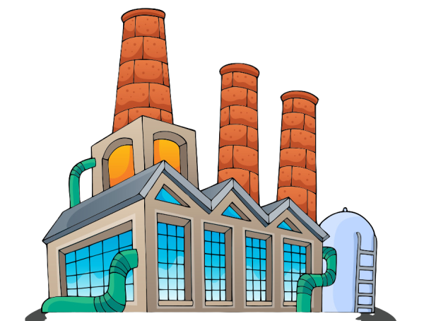 Завод мультяшный