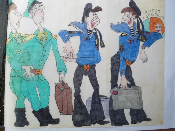 Плакаты на ДМБ