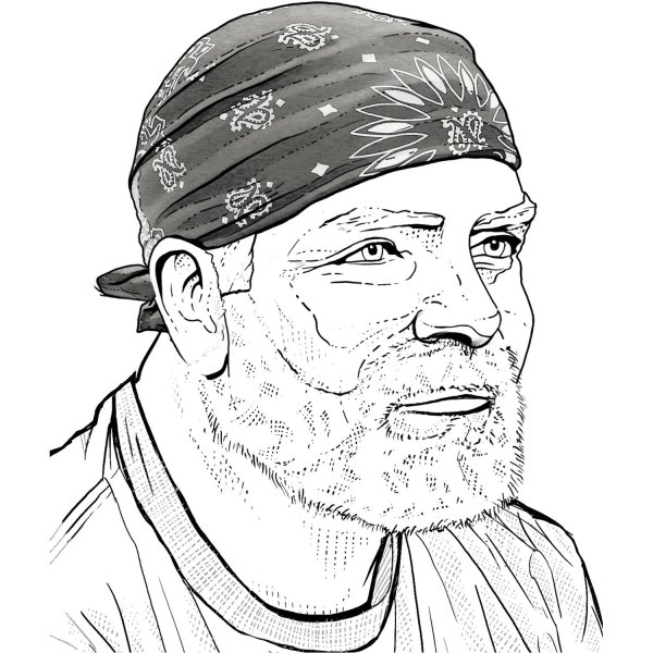 Бандана нарисованная