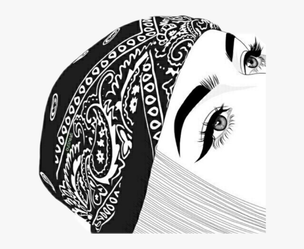 Бандана нарисованная