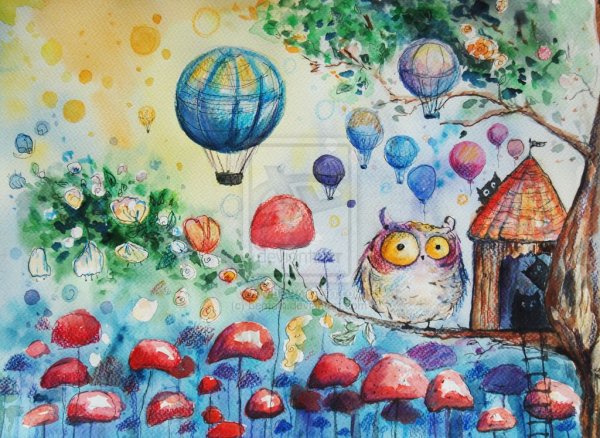 Иллюстрации Кати Мейн