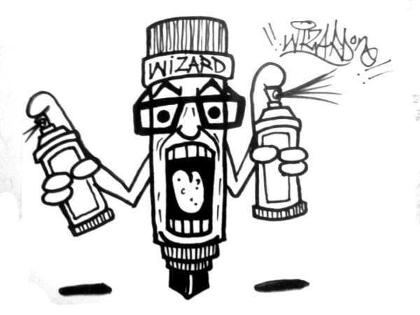 Граффити маркером