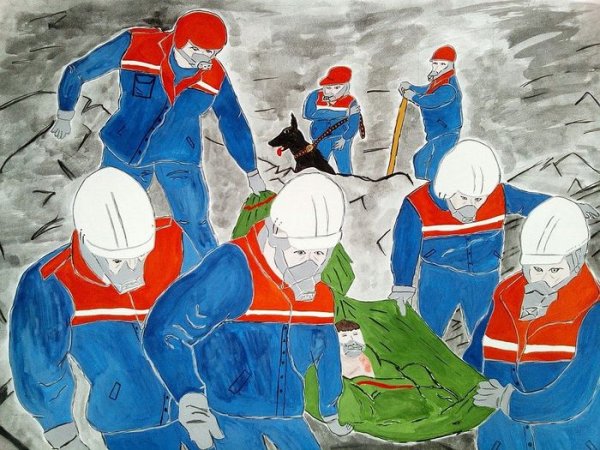 Рисунок на тему МЧС