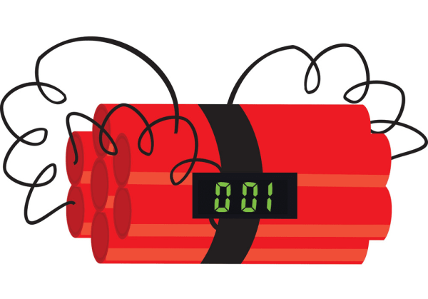 Динамит мультяшный