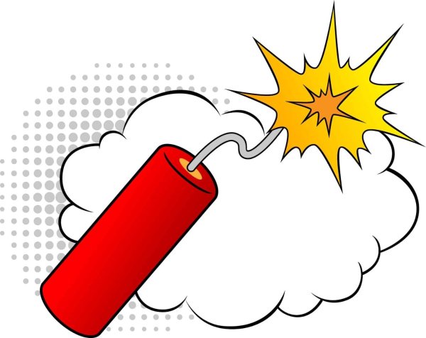 Динамит нарисовать