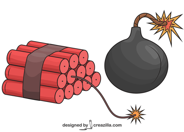 Динамит мультяшный