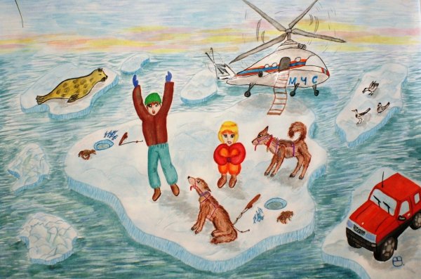 МЧС рисунки