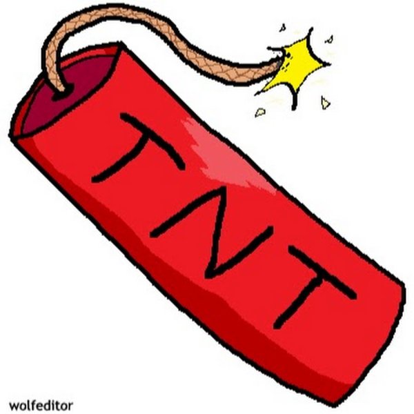 Динамит раскраска