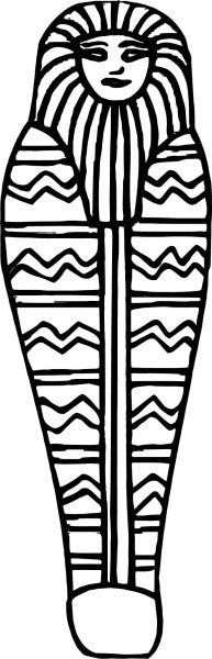 Гробница фараона Тутанхамона рисунок